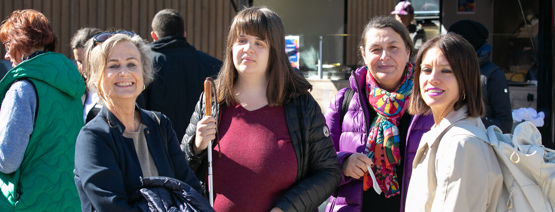 Candice Octave und Barbara Schinnerl beim Festakt 30 Jahre Integratives Reitzentrum St. Isidor