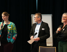 Birgit Krista, Josef Ratzenböck und Beate Huber-Peham beim PWS-Fachdialog 2025