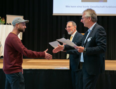 Überreichung der Zertifikate für die PWS-Fachqualifikation 