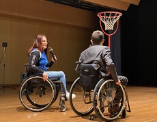 Rollstuhl-Vorführung beim Inklusionstag in Linz 2025