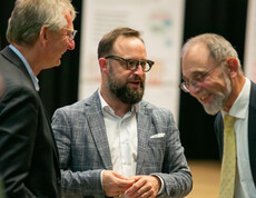 Norbert Hödebeck-Stuntebeck, Stefan Pimmingstorfer und Hubert Soyer beim PWS-Fachdialog und 