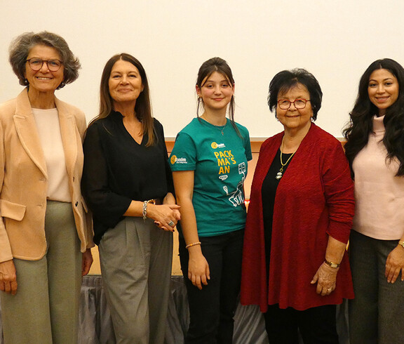 Teilnehmerinnen der Podiumsdiskussion zum Film "Ein Tag ohne Frauen"