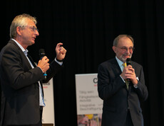 Norbert Hödebeck-Stuntebeck und Hubert Soyer beim PWS-Fachdialog 2025