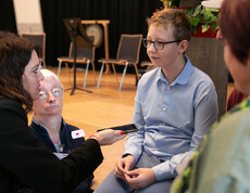 Interview der Inklusiven Redaktion beim PWS-Fachdialog 2025